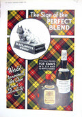 Old 1930 James Buchanan Black White Scotch Whisky Cadbury'S Cup Choco 20th