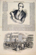 Original Old Antique Print Portrait Imperial Duke Constantine Russia Ascot Races