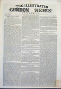 Original Old Antique Print Fine Art 1851 Building Plan Exhibition Parliament