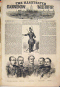 Original Old Antique Print Cossack General Portrait Generals Portaits 1854 19th