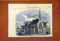 Original Old Antique Print St Simons Milner Cadogan Terrace Chelsea 1859 19th