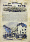 Old Antique Print Italy War French Troops Modan Savoy Sketch Beauce 1859 19th