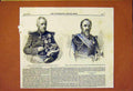 Original Old Antique Print Castellane Lyons Camou Imperial Guard 1859 Victorian