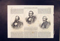 Original Old Antique Print Portrait M'Douall Travers M'Kinlay Australian 1865