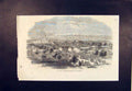 Original Old Antique Print Oudh Industrial Exhibition Lucknow 1865 Victorian