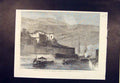 Original Old Antique Print Czarewitch Villafranca Body Boat Russia 1865 19th