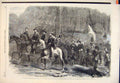 Original Old Antique Print President Davis Georgia Ridge America Usa 1865 19th