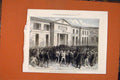 Old Antique Print Palais Justice Palace Versailles Elections France 1871 19th