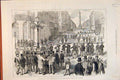 Old Antique Print Civil War Paris France Vendome Montmartre Cannon 1871 19th