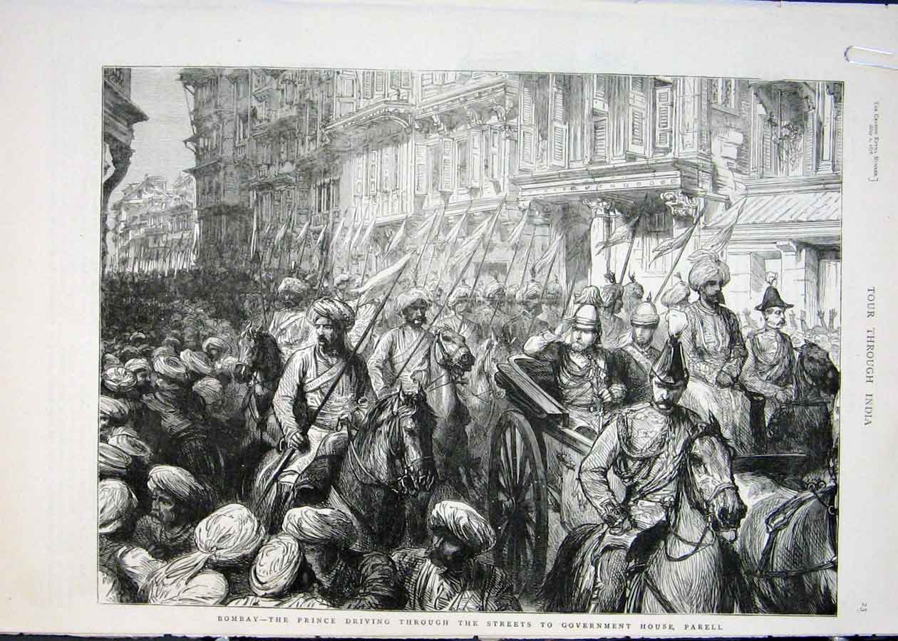 Original Old Antique Print War Herzegovina Baynaluka Bashi-Bazouks 1876 19th