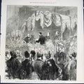 Old Antique Print Aquarium Garden Westminster Duke Edinburgh London 1876 19th