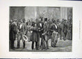 Original Old Antique Print American Sketches Rotunda Washington America 1876