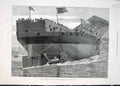 Old Antique Print Inflexible Portsmouth Ship Princess Louise Electricity