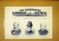 Original Old Antique Print Portrait General Manzaro Munck Montgomery India 1888