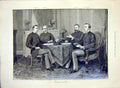 Old Antique Print San Remo Meeting Hovell Schrader Krause Mackenzie 1888 19th