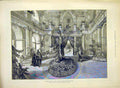 Original Old Antique Print Orangery Palace Charlottenburg Berlin Germany 1888