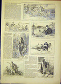Original Old Antique Print Pictures Grosvenor Gallery Fine Art 1888 Victorian
