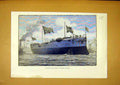 Original Old Antique Print Launch Hms Medea Chatham Dockyard Ship 1888 19th
