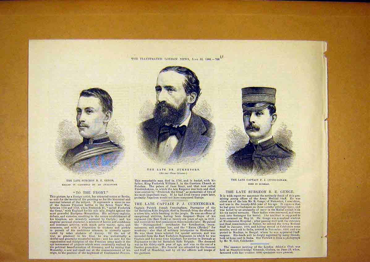 Original Old Antique Print Turf Scandal Sketches Chief Justice Court 1888 19th