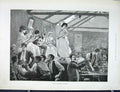 Original Old Antique Print Fete San Roque Gibralatar 1889 19th Century