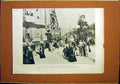 Original Old Antique Print Carnival Nice Procession King 1899 19th