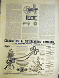 Original Old Antique Print Bicycle Pedals Cycling Humber Gsmiths 1899 Victorian