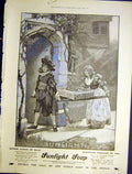 Original Old Antique Print Sunlight Soap Advert Advertisement 1899 Victorian