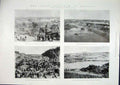 Original Old Antique Print Nile Africa Dam Assouan Egypt River 1901 Victorian