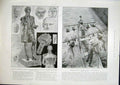 Original Old Antique Print Nelson Statue Garbe Cattle Shipping Ship Pacific 1904