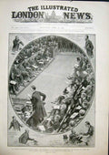 Old Antique Print Chamberlain Budget House Commons London Income Tax 1904 20th