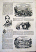 Antique Antique Print Grouse Shooting Shoot College Putney Engineers Angelsey 00MAA1