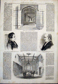 Old Antique Print Library Scott Bunting Wesleyan Theological Institution