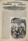 Original Old Antique Print Railway Plans Deposit Board Trade 1845 19th