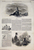 Old Antique Print Theatre Drury Bond Westminster Police Magistrate Sangar