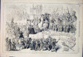 Old Antique Print Lord Mayor'S Procession Carroll Westminster Seventeenth