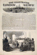 Original Old Antique Print Court Martial Paris Insurgents June France 1848 19th