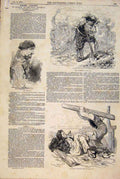Old Antique Print Jerome Paturot Gavarni Best Republic France Sketch 1848 19th