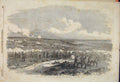 Original Old Antique Print Russians Sebastopol Sortie Battle Military 1854 19th