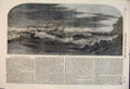 Original Old Antique Print Wreck Ship Balaclava Black Sea Constantinople 1854