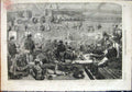 Old Antique Print The Caesar Baltic Fleet Service Sketch Carmichael 1855 19th