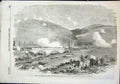 Old Antique Print Battle Tchernaya Traktir Bridge Conflict Sardinia 1855 19th