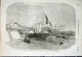 Original Old Antique Print Kind\G Sardinia The Vivid Dover 1855 19th