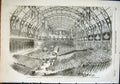 Old Antique Print Grand Musical Fete King Sardinia Palace Industry Paris