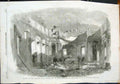 Original Old Antique Print Ruins Church St Peter Paul Sebastopol Goodall Sketch