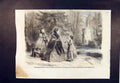 Old Antique Print Prussia Princess William Garden Palace Charlottenburg
