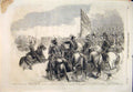 Original Old Antique Print Royal Horse Artillery Woolwich Duke Cambridge Russia