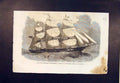 Original Old Antique Print Clipper Ship Great Australia Baines Liverpool 1860