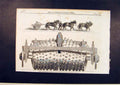 Original Old Antique Print Braby'S Machine Braby Scarifying Tilling Road 1861