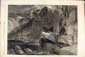 Old Antique Print Eagle'S Nest Landseer Kensington Museum Bird Birds 1861 19th