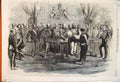 Original Old Antique Print Earl Granville Royal Commission Guildhall Ball 1862